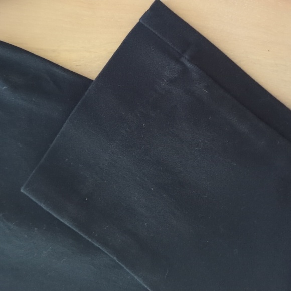 Lands' End stretch skinny pants black 2P - Picture 6 of 6